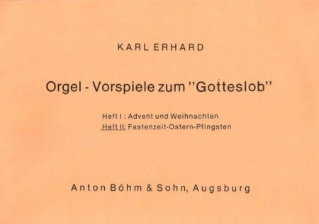 Orgelvorspiele Erhard