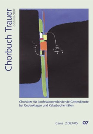 Chorpartitur Trauer