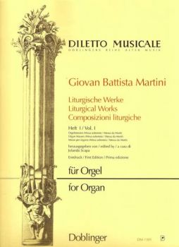 Giovan Battista Martini Liturgische Werke Band 1