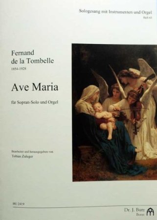 Ave Maria von Fernand de la Tombelle für Sopran & Orgel