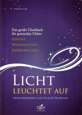 Licht leuchtet Partitur