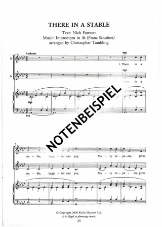 Preview: There in a stable