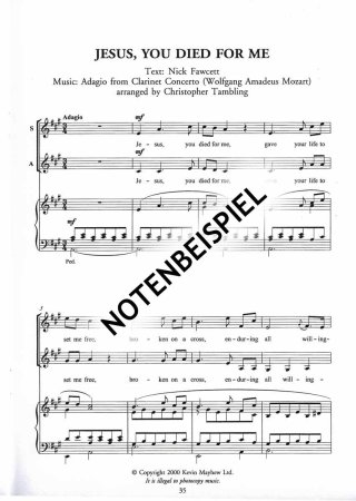 Preview: Jesus you died for me