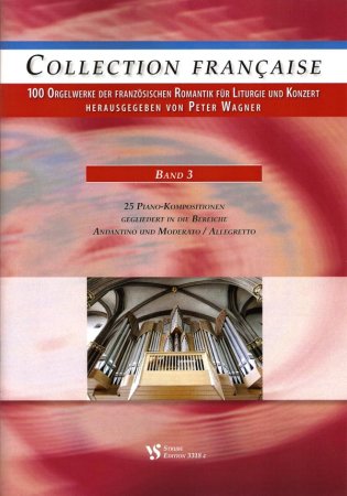 Collection Francaise - Heft 3 - Piano Kompositionen der französischen Romantik für Orgel