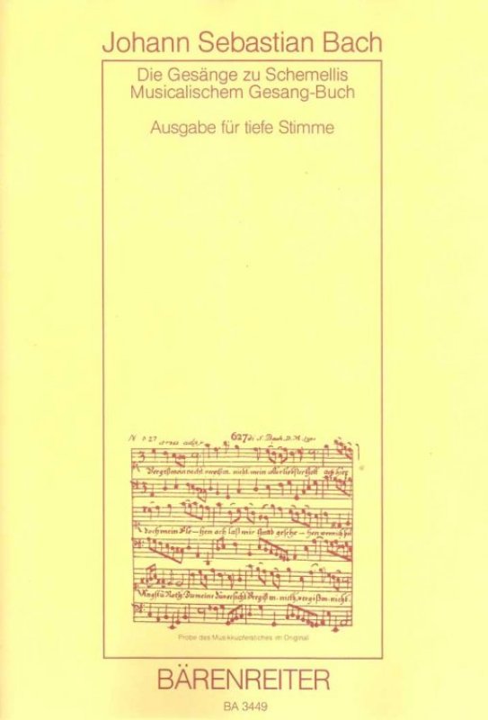 Bach Schemelli tief