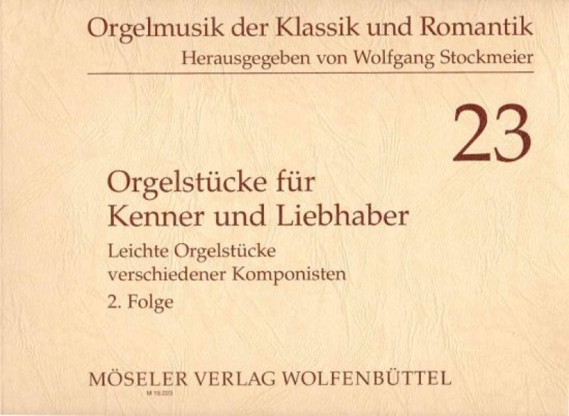Orgelstücke Klassik Romantik 2