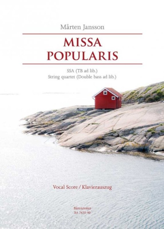 Missa Popularis Klavierauszug