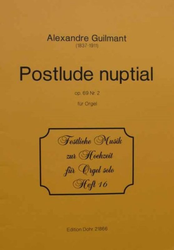 Postlude nuptial
