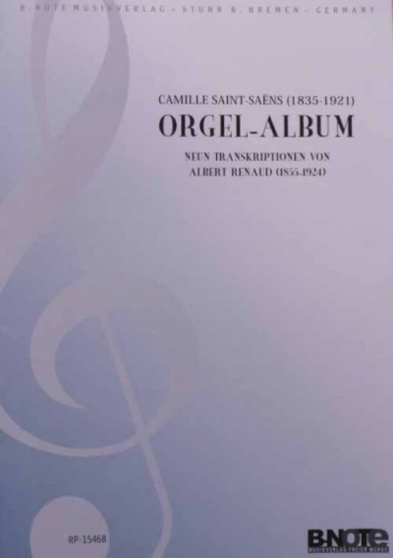 Saint Saens Orgel Album