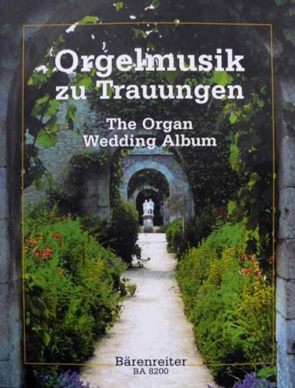 Orgelnoten Trauung