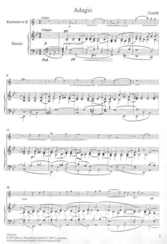 Zugaben und kleine Stücke für Klarinette und Orgel Band 2