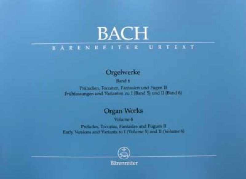 Bach Orgelwerke Band 6