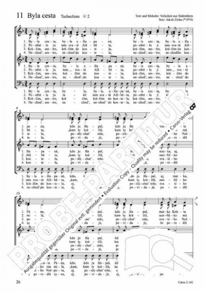 Christmas Carols of the World – für Chor SATB a cappella