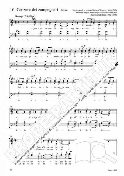 Christmas Carols of the World – für Chor SATB a cappella