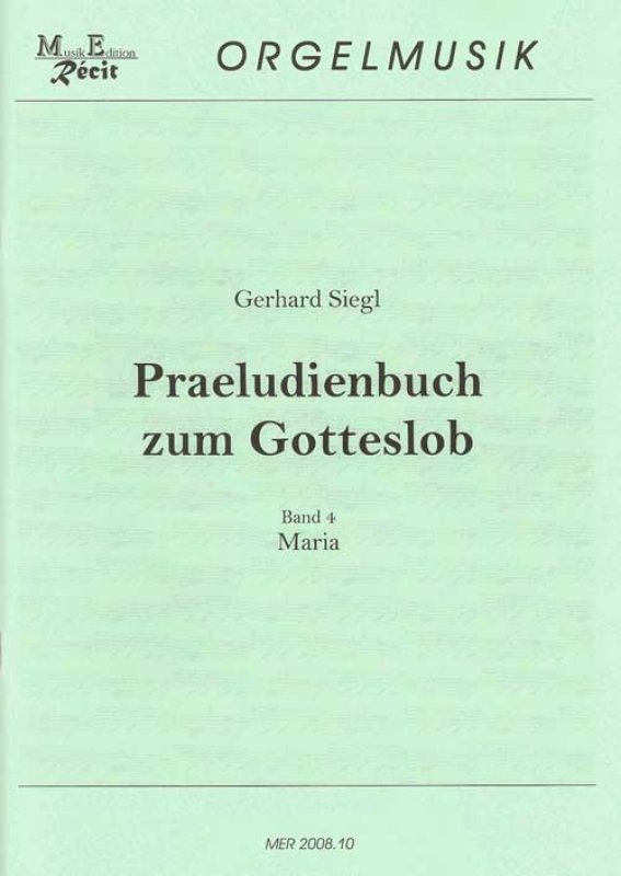 Praeludienbuch Maria
