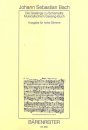 Bach - Schemelli Gesangbuch - hohe Ausgabe