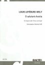 O salutaris hostia für Gesang hoch und Orgel von Lefebure-Wely