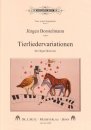 Tierliedervariationen für Orgel manualiter oder Klavier